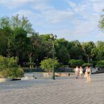 Relax in the central park of Kharkov