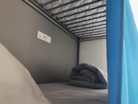 bed in hostel kharkiv