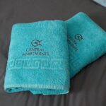 Towels with logo