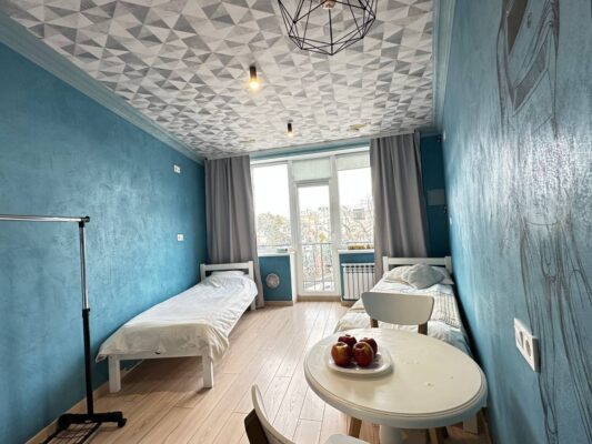 room in the city center