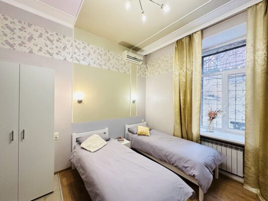 Cozy studio apartment for daily rent in the center of Kharkiv.