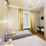 Apartment with comfortable beds with orthopedic mattresses