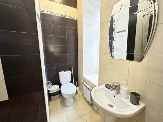 Rent a Daily Studio apartment Kharkiv. Twin beds or one large King Size bed.