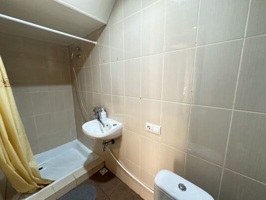 apartment with kitchen and bathroom