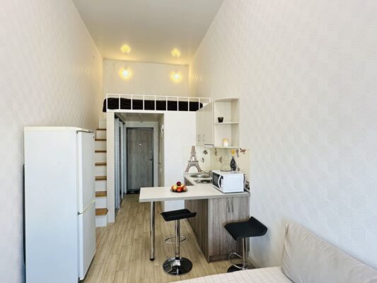 Studio apartment in Kharkiv for daily rent