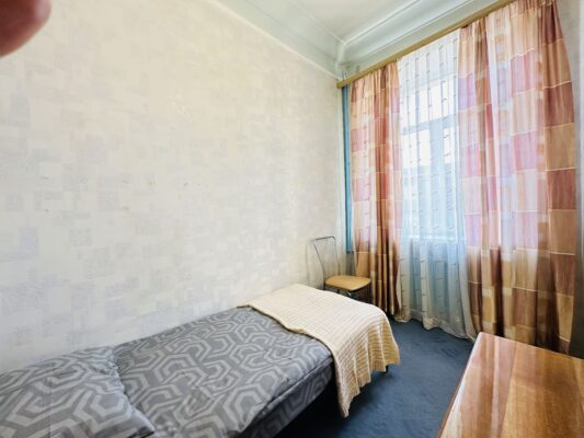 The apartment accommodates up to 4 guests