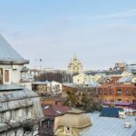 вид з вікна квартира в центрі Харкова